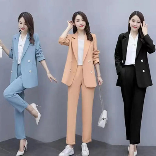 Elegant Women's Business Suit Set